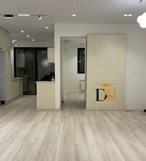 درب ریلی MAGIC DOOR با ریل مخفی | درب روکار ریلی کد R204