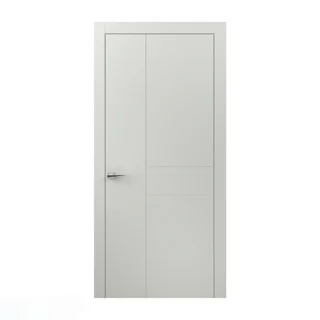 درب اتاق و سرویس طرح CNC سفید کد 20871