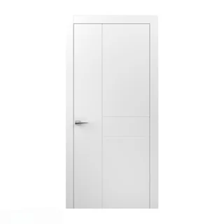 درب اتاق و سرویس طرح CNC سفید کد 20871