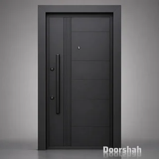 درب ضد سرقت طرح مدرن | درب CNC ضد سرقت کد 40445